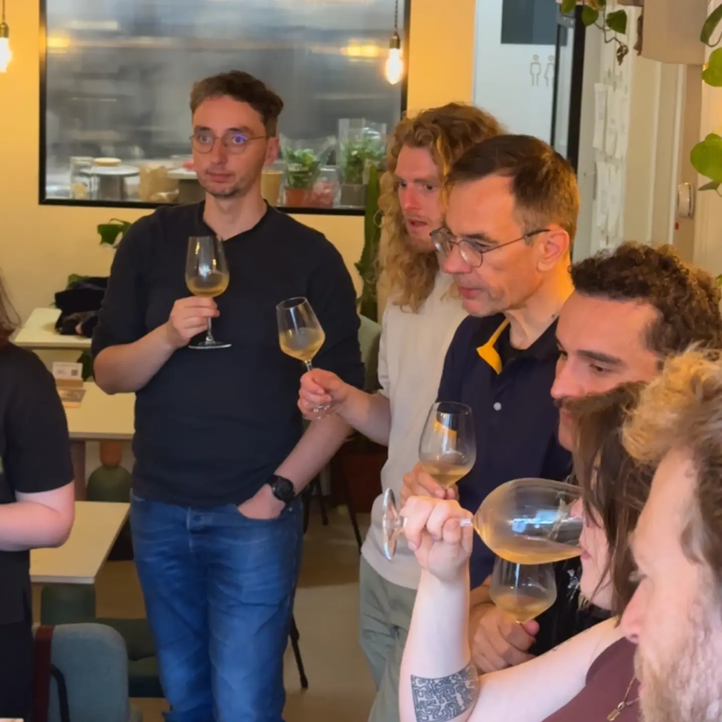 people at the tasting